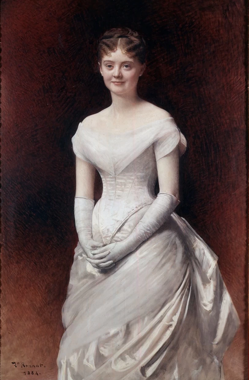 Léon Bonnat - Ritratto di Mademoiselle de Noille